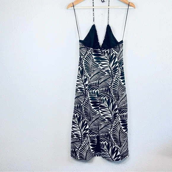 Christian Lacroix Botanical Print Keyhole Satin Mini Cocktail Dress Sz XS NWT - Picture 10 of 16